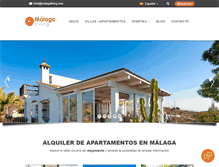 Tablet Screenshot of malagaliving.com